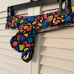 PetitQ Mondi Geometric Thong